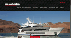 Desktop Screenshot of edgeyachts.com